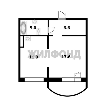
  Продается 1-комн. квартира, 40.7 м², Горский мкр, д. 67
. Фото 8.