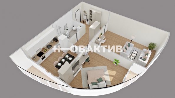 
  Продается 2-комн. квартира, 72 м², ЖК Leo (лео)
. Фото 4.