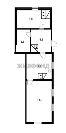 
  Продается дом, 42 м², Новосибирск
. Фото 13.