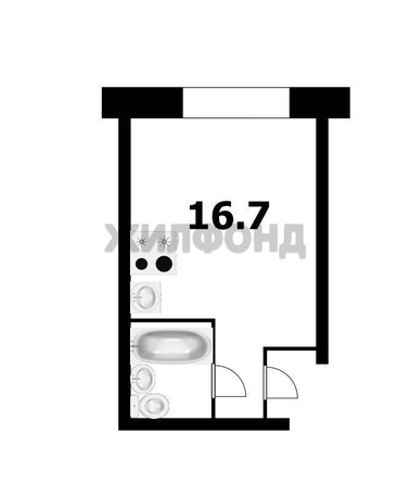 
  Продается комната, 12 м², Немировича-Данченко ул, д. 24/2
. Фото 3.