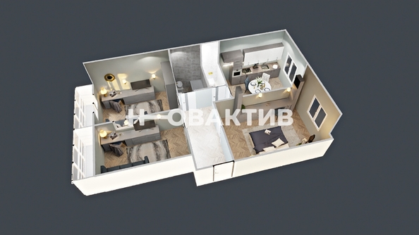 
  Продается 3-комн. квартира, 63.1 м², Линейная ул, д. 31/2
. Фото 4.
