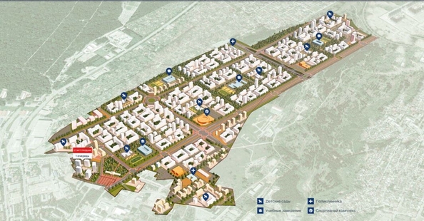 
  Продается 3-комн. квартира, 93.98 м², ЖК Легендарный-Северный, дом 2
. Фото 5.