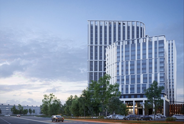 
  Продается 1-комн. квартира, 45.09 м², БЦ АЭРОН, Бизнес-центр класса А
. Фото 5.