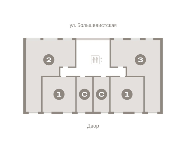 
  Продается 3-комн. квартира, 84.9 м², ЖК Европейский берег, дом 44
. Фото 1.