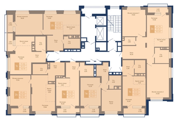 
  Продается 2-комн. квартира, 58.98 м², ЖК Легендарный-Северный, дом 2
. Фото 20.
