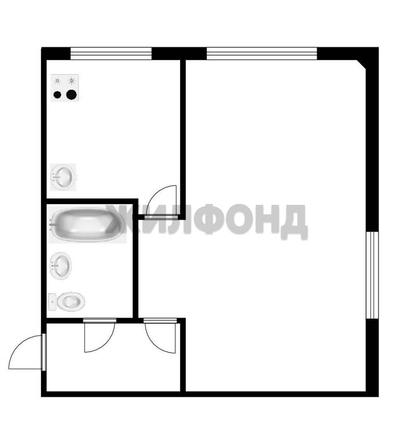 
  Продается 1-комн. квартира, 30.5 м², Геодезическая ул, д. 3
. Фото 20.