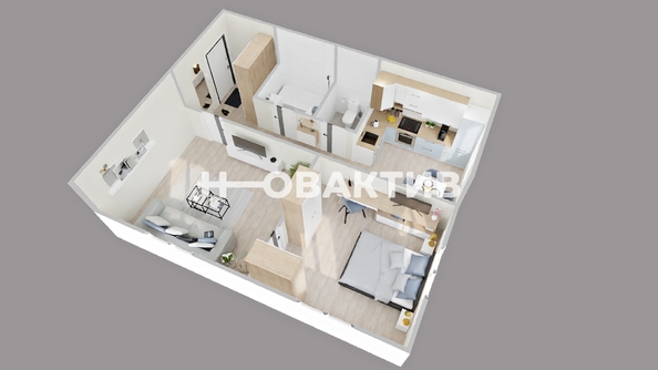 
  Продается 2-комн. квартира, 43.9 м², Приморская ул, д. 31
. Фото 18.