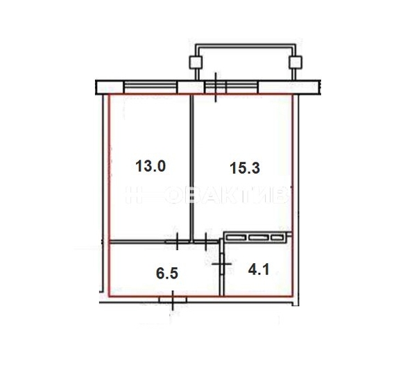 
  Продается 2-комн. квартира, 39 м², Заречная ул, д. 23
. Фото 34.