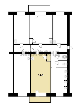 
  Продается комната, 14.6 м², Ватутина ул, д. 33
. Фото 12.