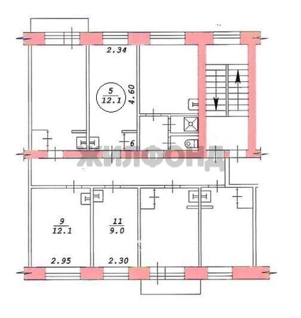 
  Продается комната, 12 м², Пархоменко ул, д. 14а
. Фото 2.
