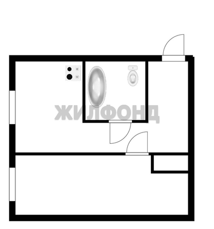 
  Продается 1-комн. квартира 30.2 м². Фото 3.