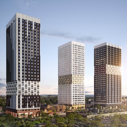 
  Продается 3-комн. квартира, 47.56 м², ЖК Urban-peaks (Урбан Пикс)
. Фото 6.