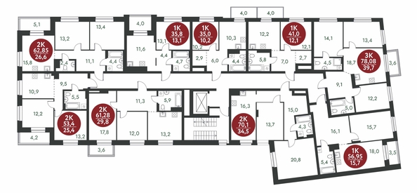 
  Продается 1-комн. квартира, 41 м², ЖК Скандинавские кварталы, дом 1
. Фото 1.