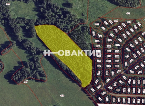 
  Продается земельный участок, 270 соток, коттеджный поселок Клевер
. Фото 2.