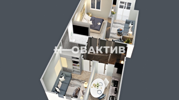 
  Продается 3-комн. квартира, 61.2 м², д. 33
. Фото 18.