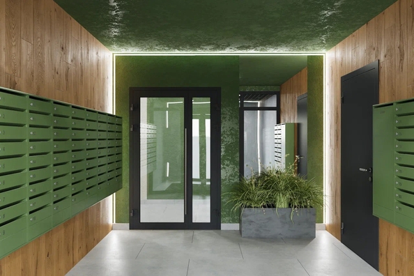 
  Продается студия 33.4 м², в ЖК Эко-квартал на Кедровой, дом 4. Фото 14.