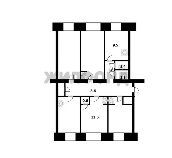 
  Продается комната, 13.2 м², Гоголя ул, д. 21а
. Фото 8.