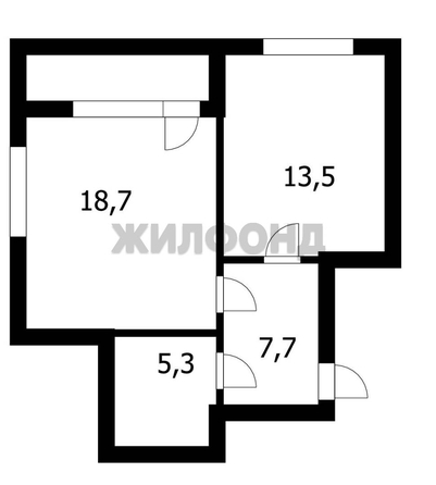 
  Продается 1-комн. квартира, 45.2 м², Семьи Шамшиных ул, д. 20
. Фото 34.