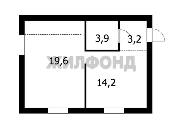 
  Продается 2-комн. квартира, 43.4 м², Рубежная ул, д. 4/1
. Фото 10.