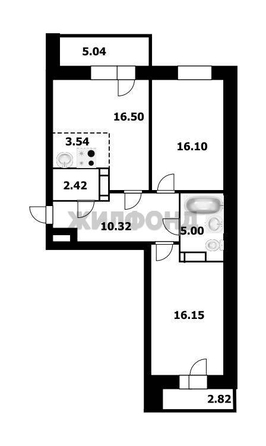 
  Продается 3-комн. квартира, 71.3 м², ЖК Бирюзовая жемчужина
. Фото 43.