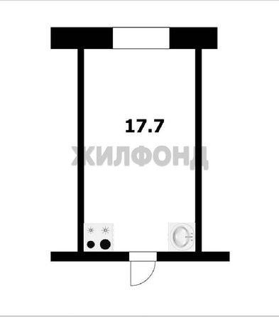 
  Продается комната 17.7 м². Фото 1.
