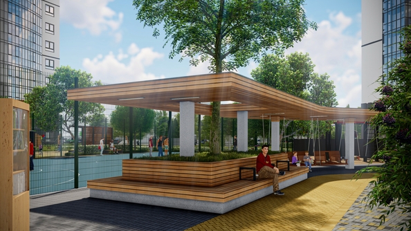 
  Продается 2-комн. квартира, 44.7 м², ЖК Никольский парк, дом 6
. Фото 21.