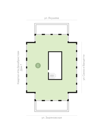 
  Продается 4-комн. квартира, 479 м², ЖК На Декабристов, дом 6
. Фото 16.