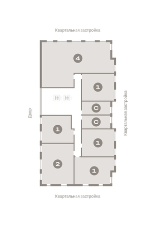 
  Продается 1-комн. квартира, 58.63 м², ЖК Европейский берег, дом 49
. Фото 1.