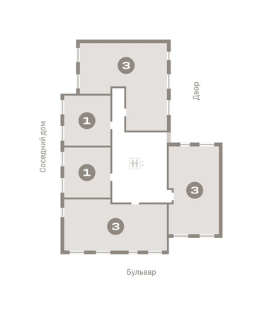 
  Продается 3-комн. квартира 89 м², в ЖК Пшеница, дом 5.2. Фото 1.
