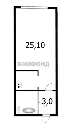 
  Продается студия 32.8 м². Фото 3.