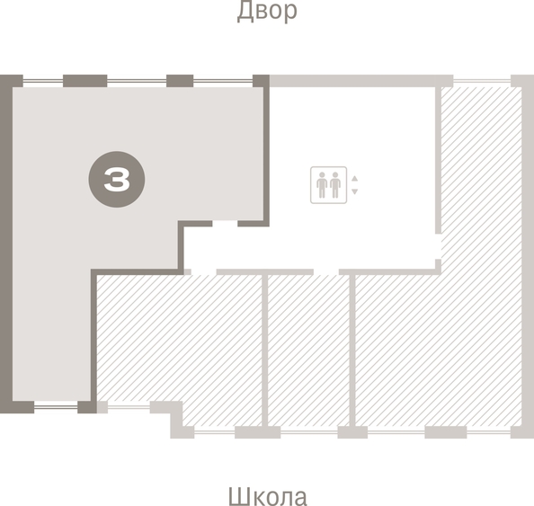 
  Продается 3-комн. квартира, 81.8 м², ЖК Лебедевский квартал, дом 1
. Фото 3.