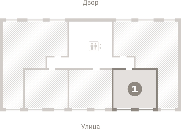 
  Продается 1-комн. квартира, 39.6 м², ЖК Лебедевский квартал, дом 1
. Фото 3.