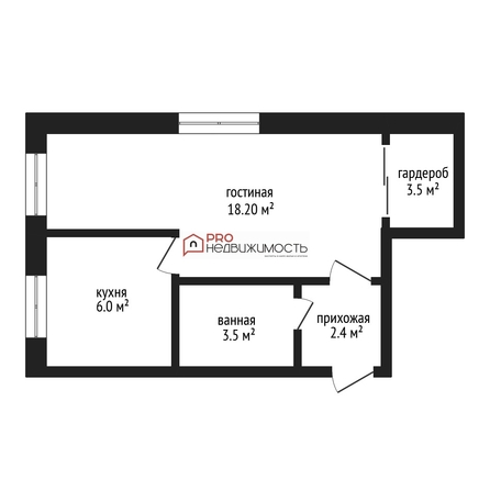 
  Продается 1-комн. квартира, 31.6 м², Гоголя ул, д. 229
. Фото 34.