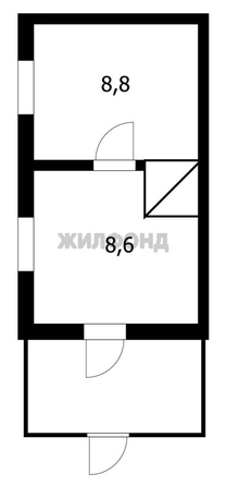 
  Продается 1-комн. квартира, 17.4 м², Заводская ул, д. 16
. Фото 8.