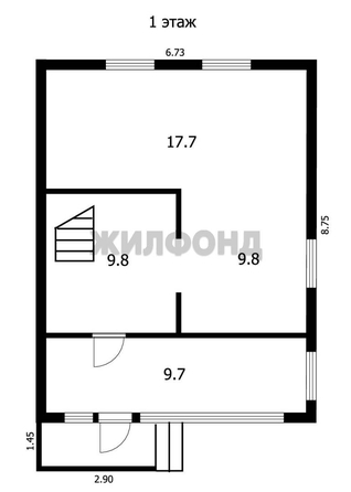 
  Продается дом, 84.6 м², Бердск
. Фото 7.