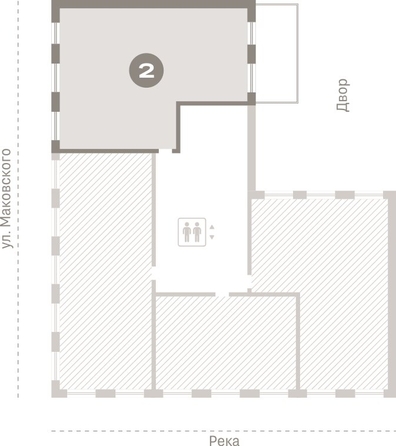 
  Продается 2-комн. квартира, 131.83 м², ЖК На Декабристов, дом 6-2
. Фото 2.