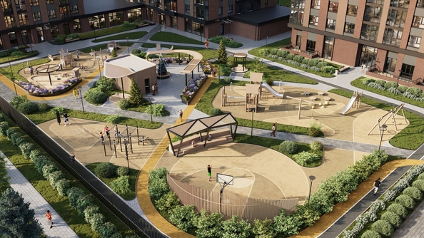 
  Продается 2-комн. квартира, 40.4 м², ЖК Счастливый квартал, дом 2
. Фото 5.