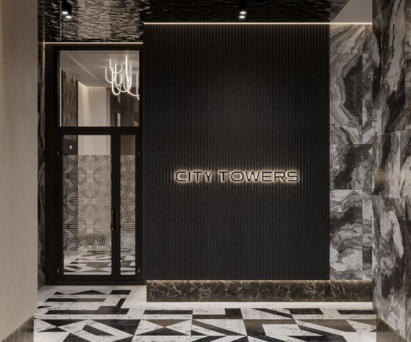 
  Продается 2-комн. квартира, 39.4 м², ЖК CITY TOWERS (Сити Тауэрс)
. Фото 9.