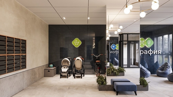 
  Продается 1-комн. квартира, 25.48 м², ЖК Биография
. Фото 4.