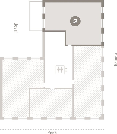 
  Продается 2-комн. квартира, 131.22 м², ЖК На Декабристов, дом 6-2
. Фото 2.