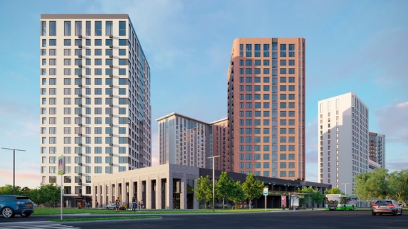 
  Продается 3-комн. квартира, 76.95 м², ЖК Фора, дом 1
. Фото 1.