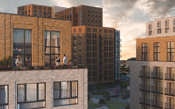 
  Продается 1-комн. квартира, 42.7 м², ЖК Зеленый город, дом 1
. Фото 5.