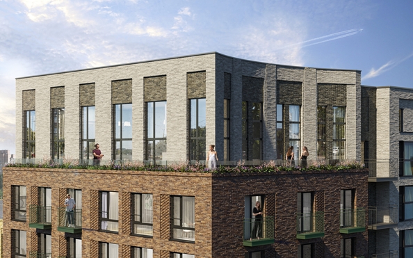 
  Продается 1-комн. квартира, 42.7 м², ЖК Зеленый город, дом 1
. Фото 7.