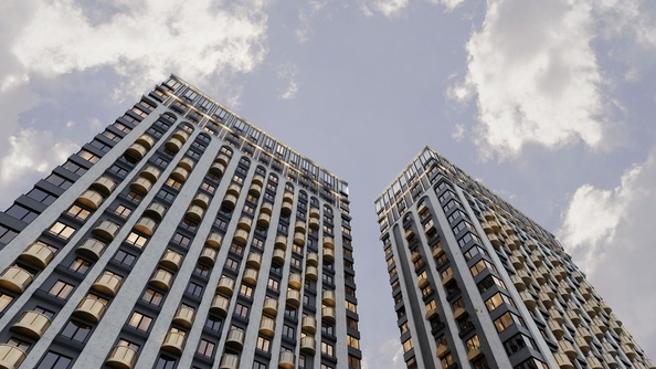 
  Продается студия 34.85 м², в ЖК Пульсар, башня А. Фото 1.