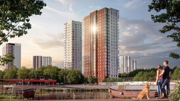 
  Продается 1-комн. квартира 38.7 м², в ЖК Паскаль, секция 3. Фото 3.