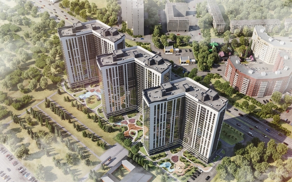 
  Продается 2-комн. квартира 63.99 м², в ЖК Сакура парк, дом 3. Фото 3.