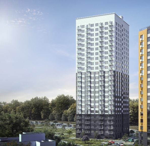 
  Продается 1-комн. квартира 42.39 м², в ЖК Семейный квартал, дом 3. Фото 2.