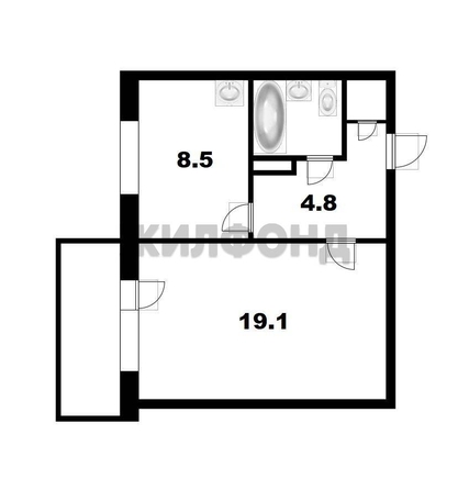 
  Продается 1-комн. квартира 37 м². Фото 15.