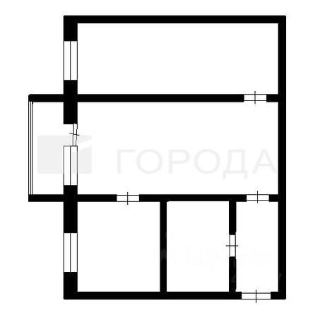 
  Продается 2-комн. квартира 45.3 м². Фото 1.