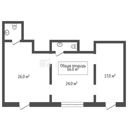 
  Сдается универсальное помещение 66 м². Фото 19.